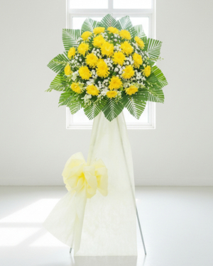 Lẵng hoa chia buồn-HT05